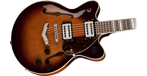 G2655 Streamliner Center Block Jr. Double-Cut with V-Stoptail (Forge Glow Maple)