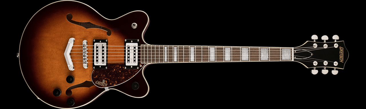 G2655 Streamliner Center Block Jr. Double-Cut with V-Stoptail (Forge Glow Maple)