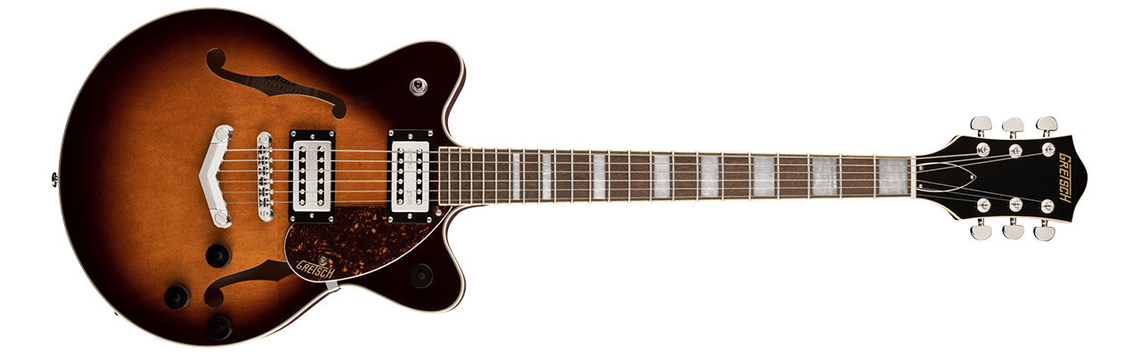 G2655 Streamliner Center Block Jr. Double-Cut with V-Stoptail (Forge Glow Maple)