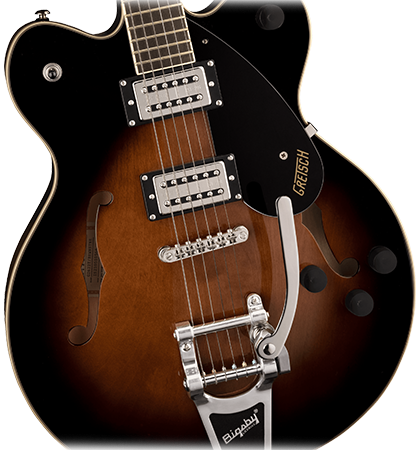 G2622T Streamliner Center Block Double-Cut with Bigsby (Brownstone Maple)