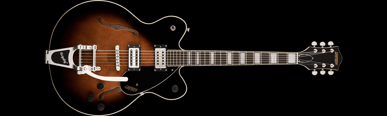 G2622T Streamliner Center Block Double-Cut with Bigsby (Brownstone Maple)