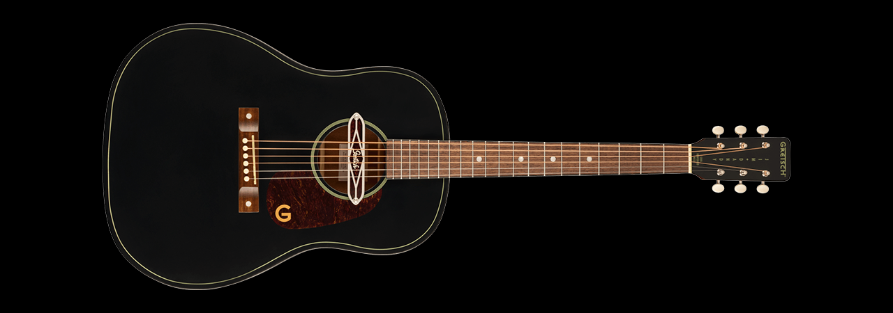 Gretsch Deltoluxe Dreadnought Black Top