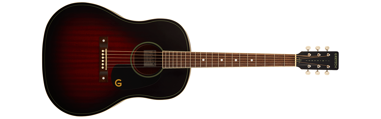 Gretsch Jim Dandy Deep Cherry Burst