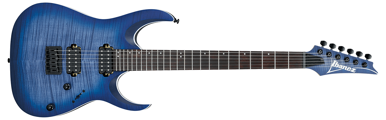 Ibanez RGA42FM Blue Lagoon Burst Flat