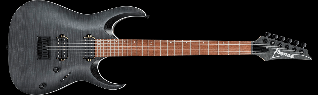 Ibanez RGA42FM Transparent Gray Flat