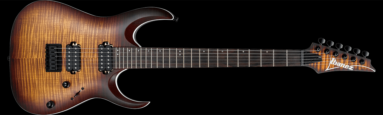 Ibanez RGA42FM Dragon Eye Burst Flat