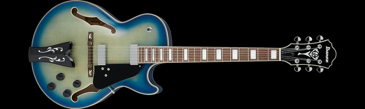 Ibanez George Benson Signature - GB10SE (Jet Blue Burst)