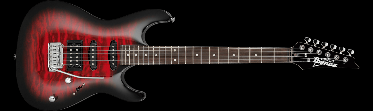 Ibanez GSA60QA (Transparent Red Burst)