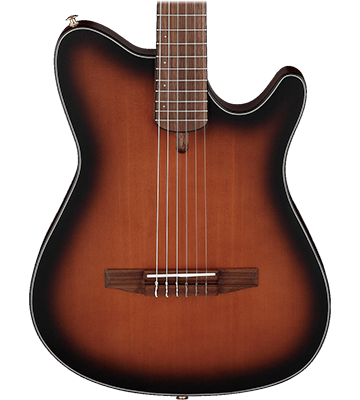 Ibanez FRH10N Brown Sunburst Flat