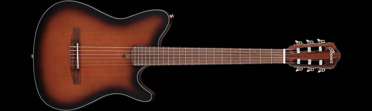 Ibanez FRH10N Brown Sunburst Flat