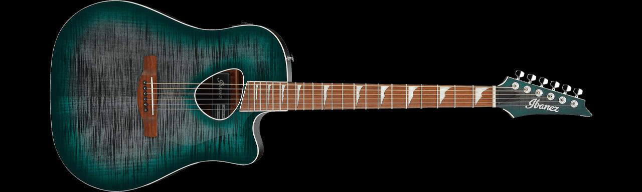 Ibanez ALT30FM-EDB Emerald Doom Burst High Gloss