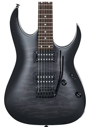 Ibanez GRGA120QA Transparent Black Burst