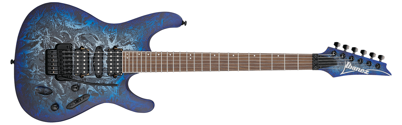 Ibanez S770 Cosmic Blue Frozen Matte