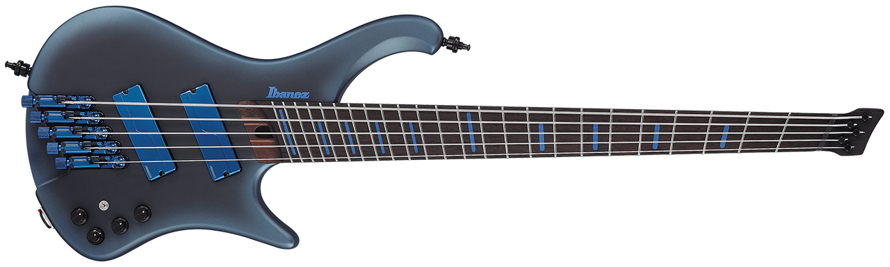 Ibanez EHB5MSBSP Midnight Arctic Ocean Matte