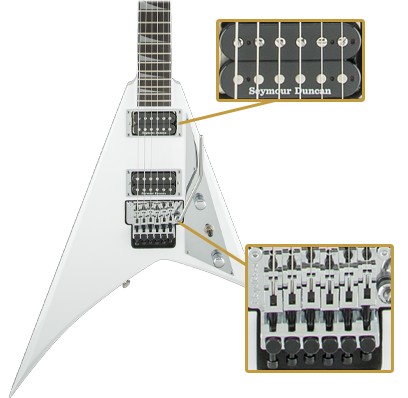 Jackson Pro Series Rhoads RR Snow White