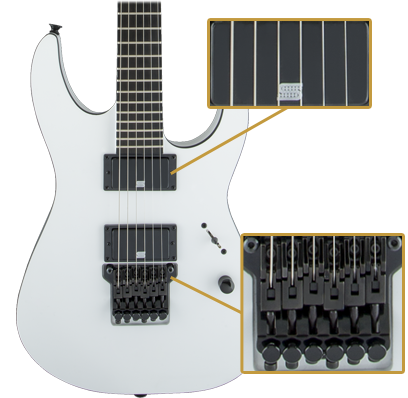 Jackson Pro Series Signature Mick Thomson Soloist SL2 Arctic White
