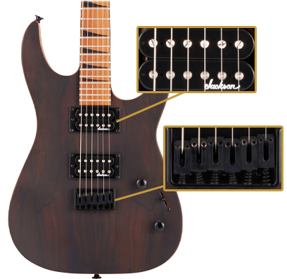 Jackson JS Series JS41 DK HT Ziricote