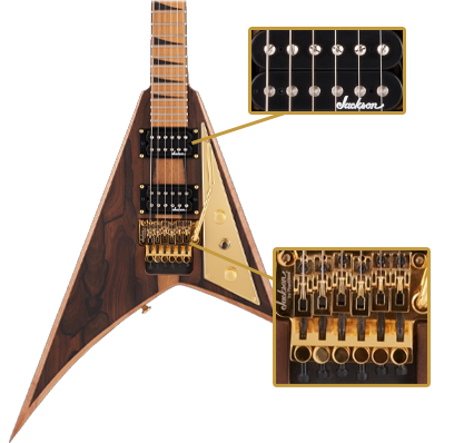 Jackson JS Series Rhoads Ziricote JS42