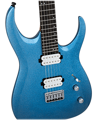 Jackson Pro Series Signature Misha Mansoor Juggernaut HT7 Silverburst Sparkle