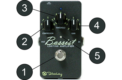 keeley bassist compressor