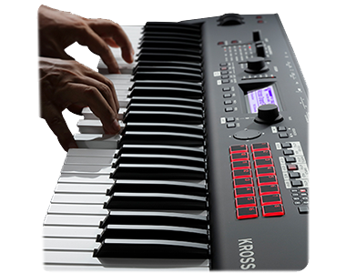 korg kross 2-61 black