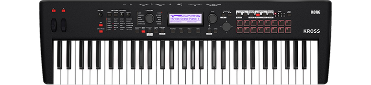 korg kross 2-61 black