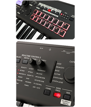 korg kross 2-61 black