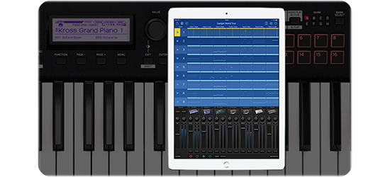 korg kross 2-61 black