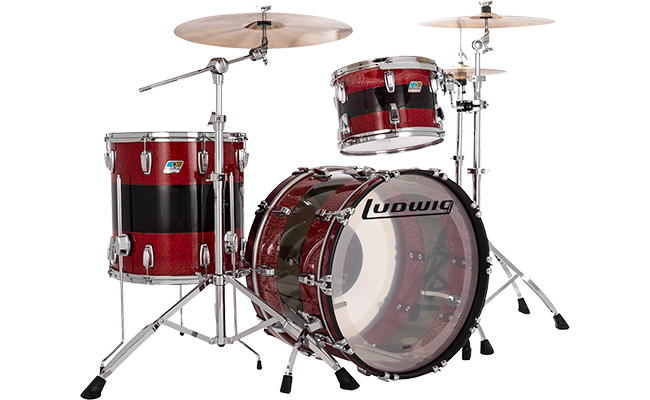 Ludwig 50th Anniversary Vistalite FAB