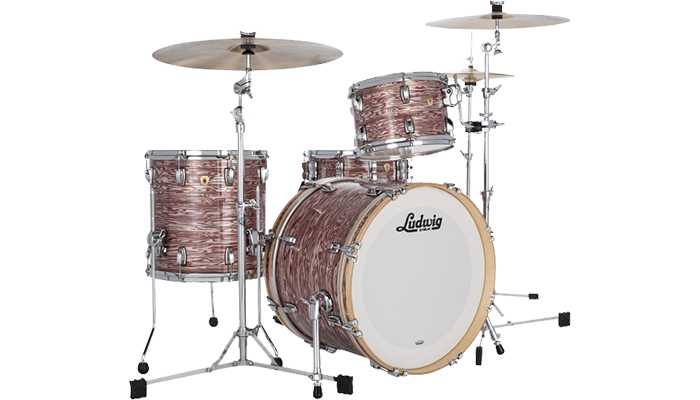 Ludwig Classic Maple FAB Vintage Pink Oyster