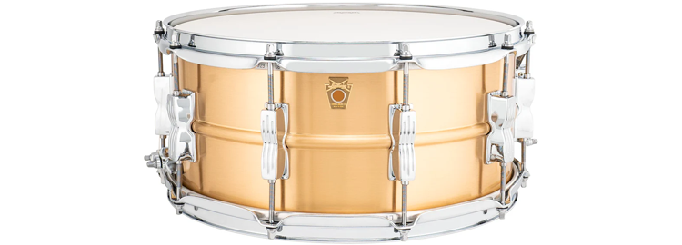 Ludwig Acro Bronze Snare Drum 14x6.5