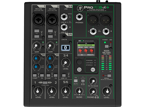 Mackie ProFX6v3+