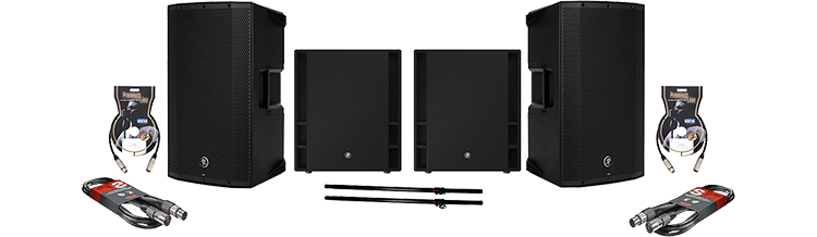 mackie thump 15bst powered speaker bundle