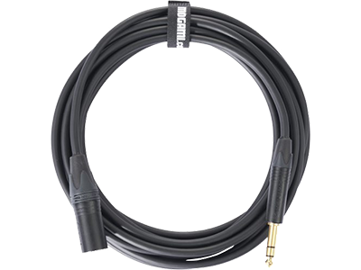 Mogami 5m Jack To Male XLR Studio Accessory Cable