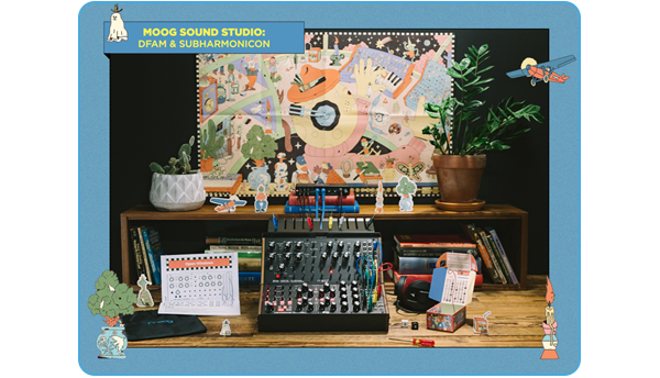 Moog Sound Studio Subharmonicon & DFAM