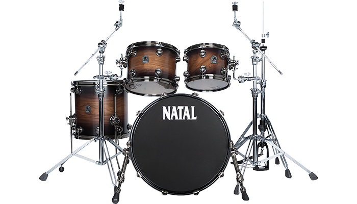 Natal Originals Walnut Jazz Shell Pack Vintage Burst