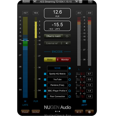 NUGEN - 'MasterCheck Pro