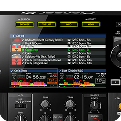 Large colour screen