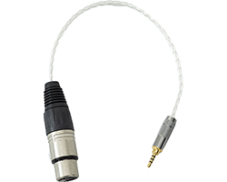 2.5mm Male Jack to 4 Pin Female XLR Cable