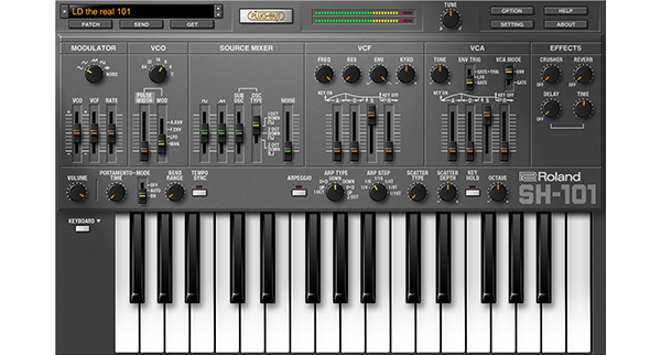 Roland Cloud - SH-101 Model Expansion