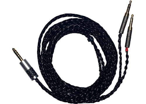 Scan Pro Audio - Balanced Headphone Cable 4.4mm to 2x 3.5mm Minijack (10cm)