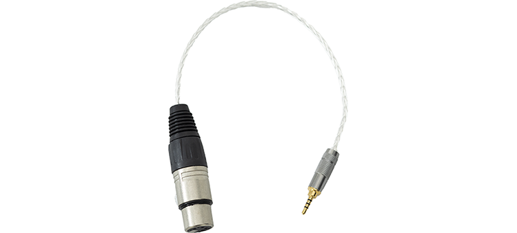 2.5mm Male Jack to 4 Pin Female XLR
