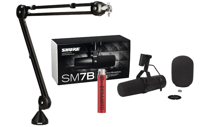 Shure SM7B Cardioid Dynamic Vocal Microphone