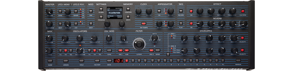 Oberheim TEO-5 Desktop Module