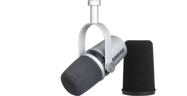 Shure - 'MV7' Silver