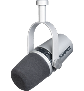 Shure - 'MV7' Silver