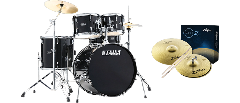 Tama ST50H5Z-BNS Zildjian ZP1418