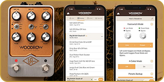 Universal Audio - Stereo Amplifier Simulator with 3 Boosts