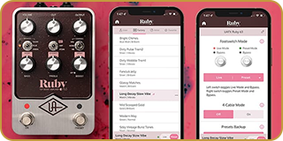 Universal Audio Ruby '63 Top Boost Amplifier