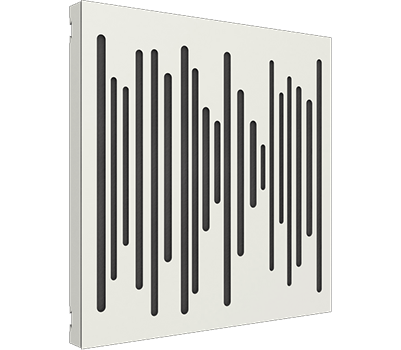 Vicoustic VicPattern Ultra Wavewood Matte White